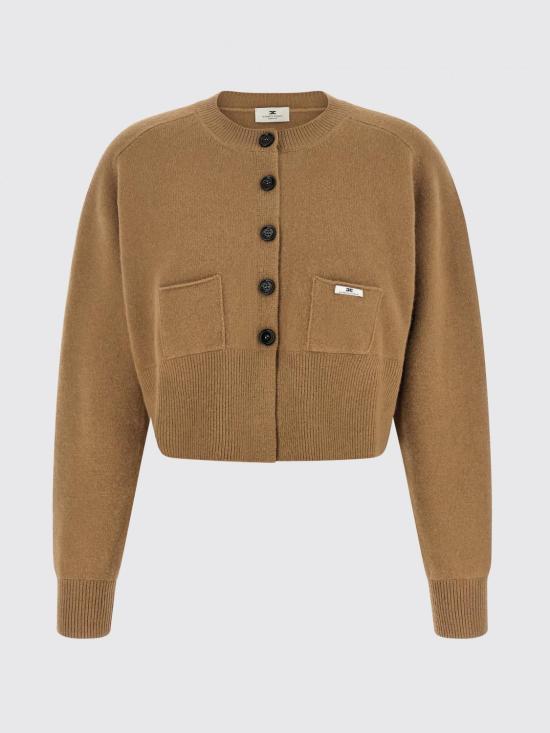 26FW 엘리자베타프랜치 가디건 MK12T66E2 AI6 Brown - ELISABETTA FRANCHI