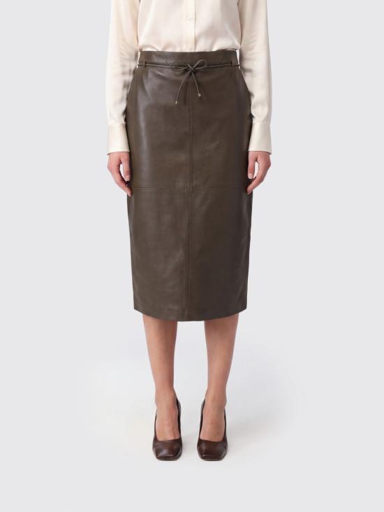 26FW 막스마라 미디 스커트 2621406011600 003 Green