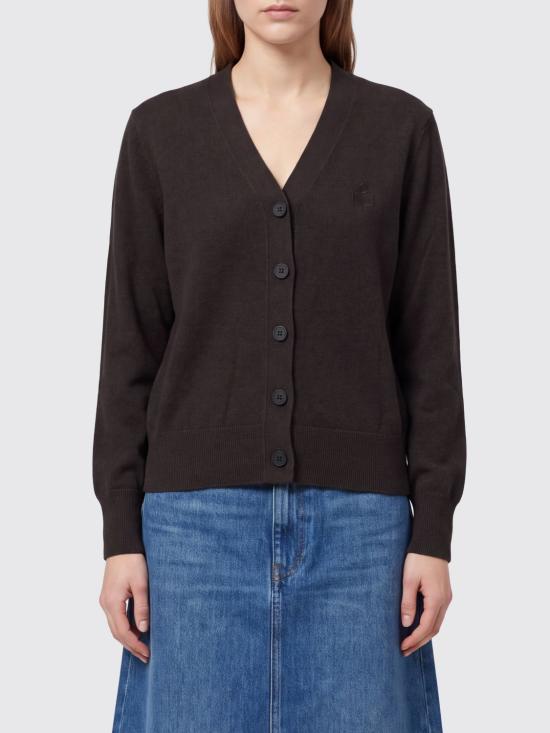 26FW 이자벨마랑에뚜왈 KARINA 카리나 V넥 가디건 CA0104FAC1L17E 50CL Brown