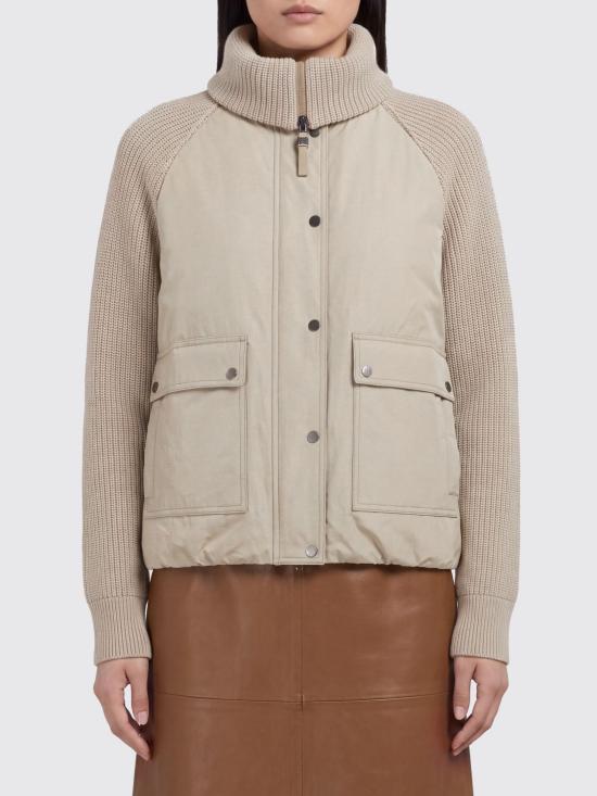 26FW 브루넬로 쿠치넬리 숏패딩 MH5257294P C018 Beige