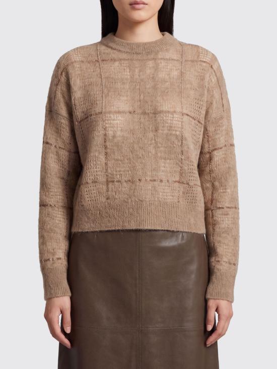 26FW 브루넬로 쿠치넬리 스웨터 M2I767110P C3592 Beige