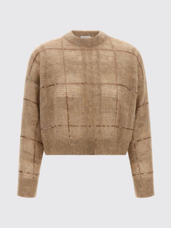 26FW 브루넬로 쿠치넬리 스웨터 M2I767110P C3592 Beige - BRUNELLO CUCINELLI