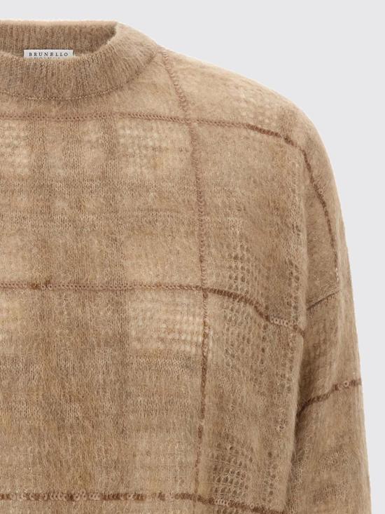 26FW 브루넬로 쿠치넬리 스웨터 M2I767110P C3592 Beige - BRUNELLO CUCINELLI