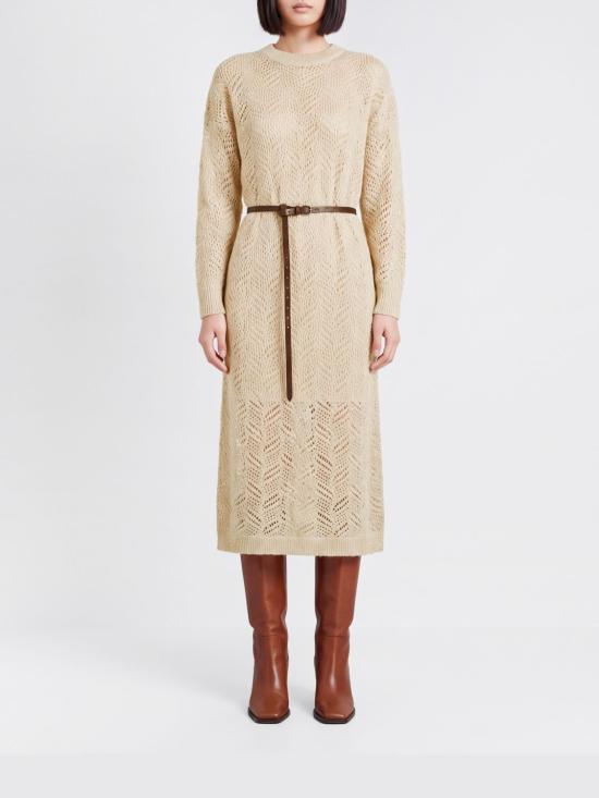 26FW 브루넬로 쿠치넬리 롱 원피스 MRG562A90 CEZ53 Beige