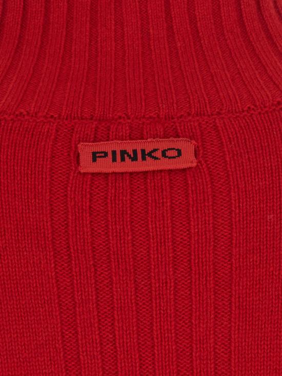 26FW 핑코 터틀넥 105446A3G1 1R66 Red - PINKO