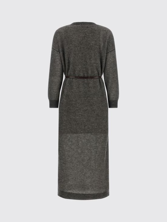 26FW 브루넬로 쿠치넬리 롱 원피스 MGG270A90P CUG68 Grey - BRUNELLO CUCINELLI