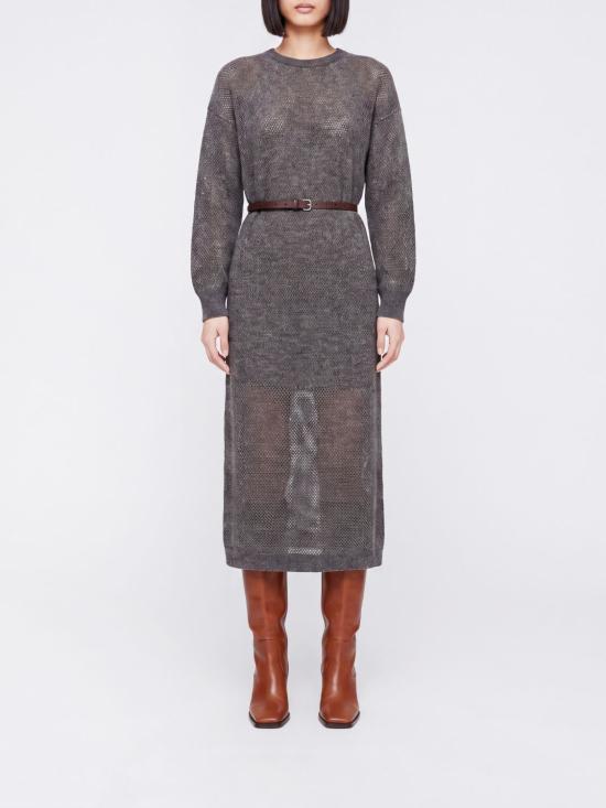 26FW 브루넬로 쿠치넬리 롱 원피스 MGG270A90P CUG68 Grey