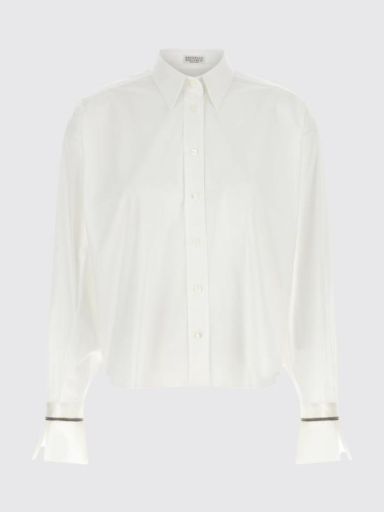 26FW 브루넬로 쿠치넬리 셔츠 M0091M2M06 C159 White - BRUNELLO CUCINELLI