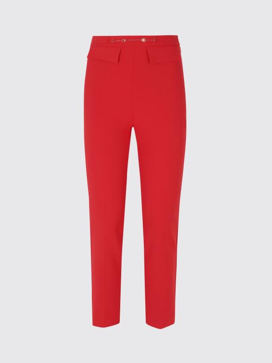 26FW 엘리자베타프랜치 스트레이트 팬츠 PA19566E2 CG5 Red - ELISABETTA FRANCHI