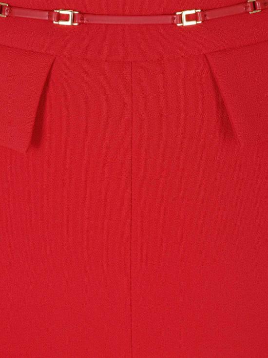 26FW 엘리자베타프랜치 스트레이트 팬츠 PA19566E2 CG5 Red - ELISABETTA FRANCHI