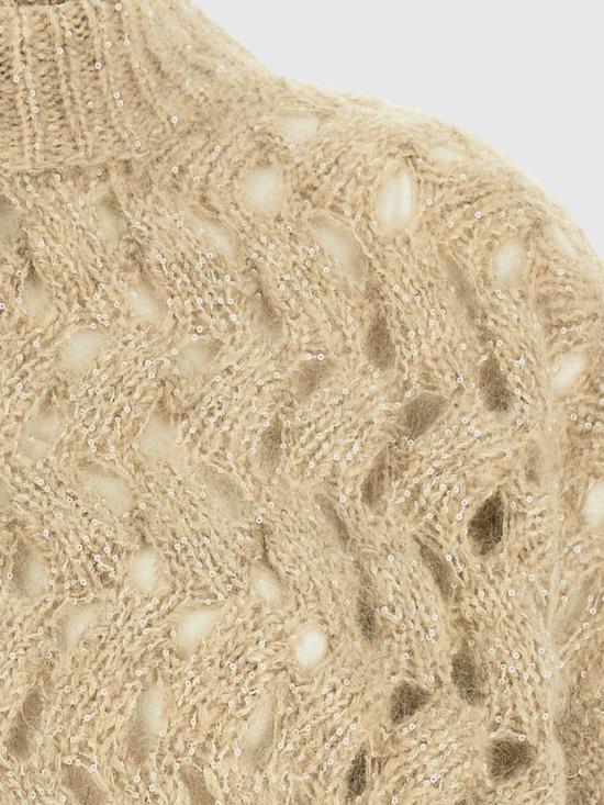 26FW 브루넬로 쿠치넬리 터틀넥 MNT347514 CMG59 Beige - BRUNELLO CUCINELLI