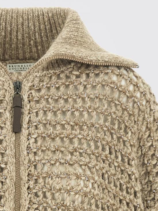 26FW 브루넬로 쿠치넬리 가디건 MGO378806 CVA05 Beige - BRUNELLO CUCINELLI