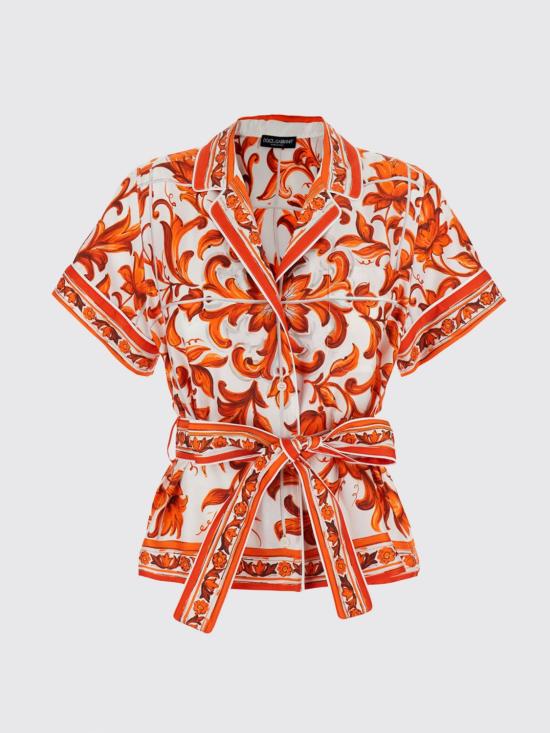 26FW 돌체앤가바나 셔츠 F5G67TGDDRE S9000 Orange - DOLCE & GABBANA