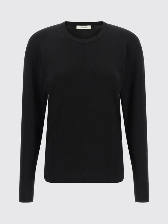 26FW 르메르 긴팔 티셔츠 TS0003LJ1016 BK999 Black - LEMAIRE