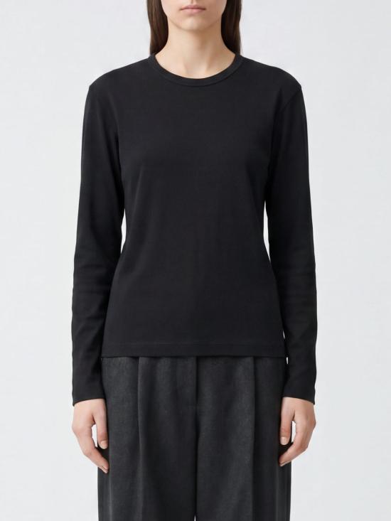26FW 르메르 긴팔 티셔츠 TS0003LJ1016 BK999 Black