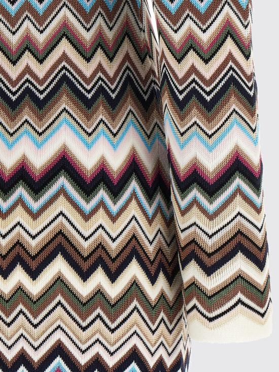 26FW 미소니 롱 원피스 DS26WG28BK01KO SMSPL Navy - MISSONI