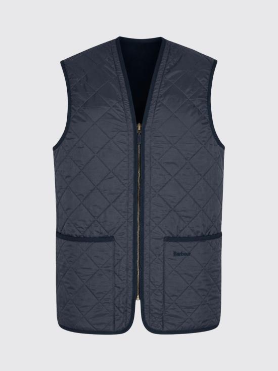 26FW 바버 폴라퀼트 지퍼인 라이너 MLI0002 NY91 Blue - BARBOUR