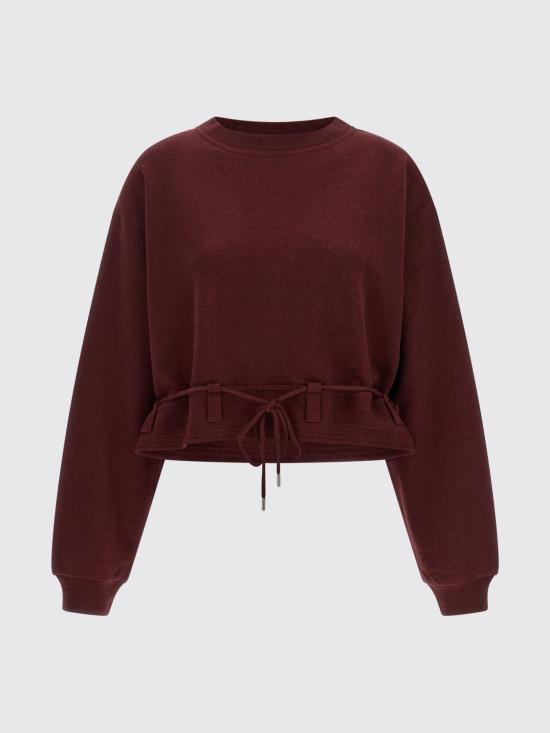 26FW 드리스 반 노튼 스웨터 2621311094612 376 Burgundy - DRIES VAN NOTEN