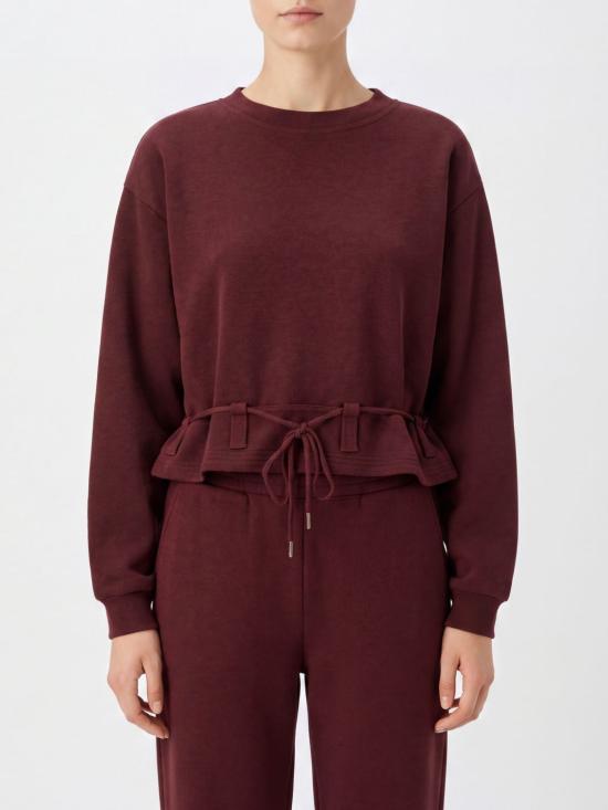 26FW 드리스 반 노튼 스웨터 2621311094612 376 Burgundy