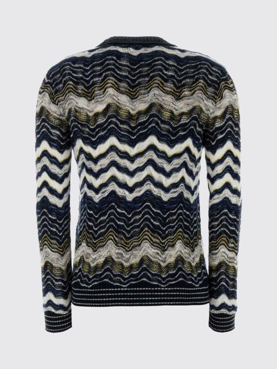 26FW 미소니 스웨터 DS26WN0WBK01KL S72RK Navy - MISSONI