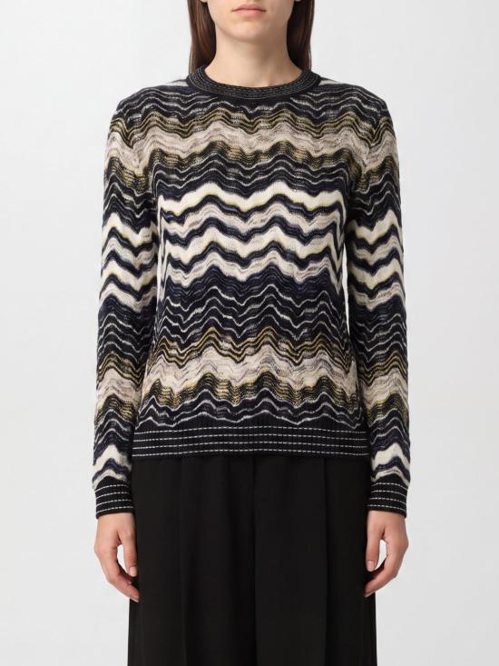 26FW 미소니 스웨터 DS26WN0WBK01KL S72RK Navy