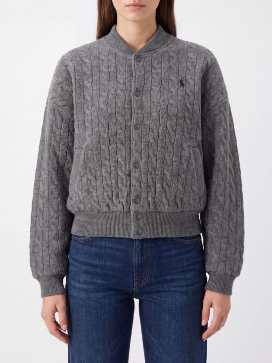 26FW 폴로 랄프로렌 가디건 211B30888 001 Grey