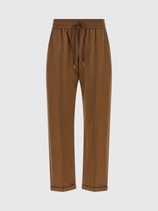 26FW 브루넬로 쿠치넬리 스트레이트 팬츠 MH827FB799 C832 Brown - BRUNELLO CUCINELLI