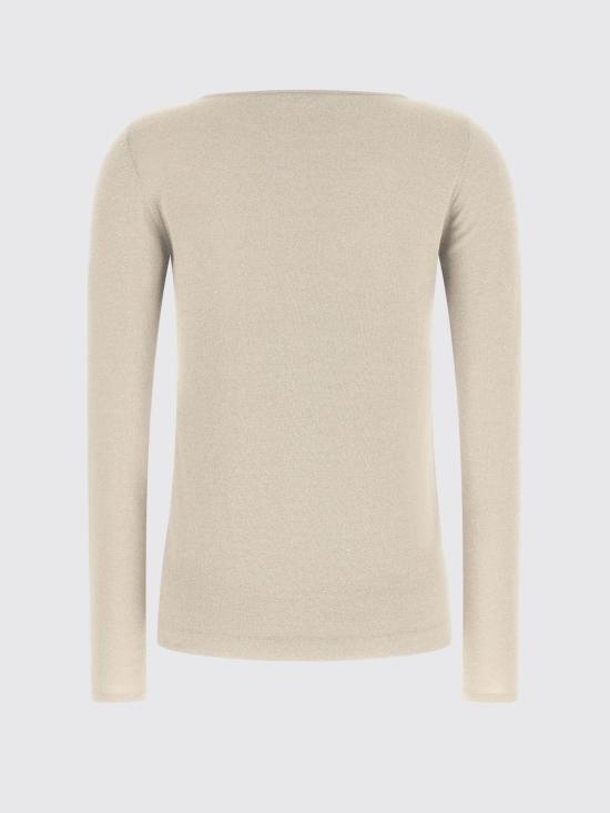 26FW 브루넬로 쿠치넬리 스파클링 캐시미어 실크 스웨터 M41800008 C077 Beige - BRUNELLO CUCINELLI