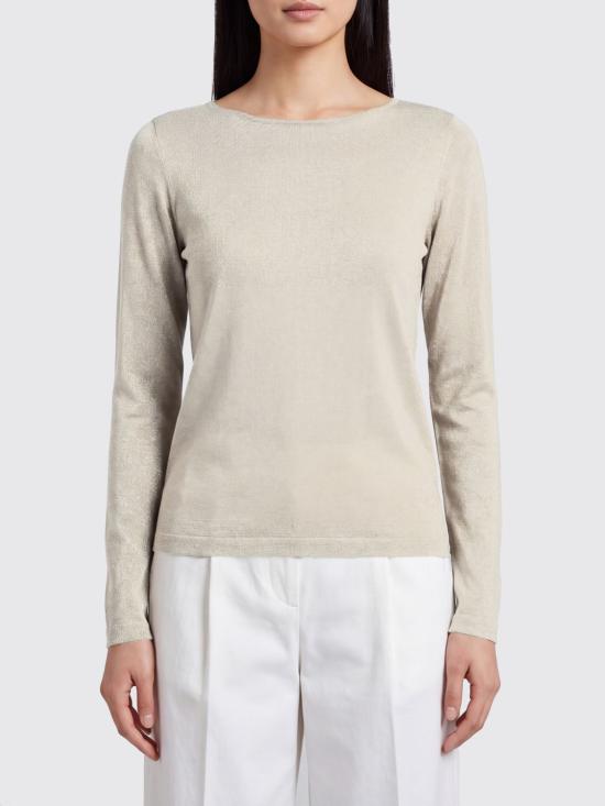 26FW 브루넬로 쿠치넬리 스파클링 캐시미어 실크 스웨터 M41800008 C077 Beige