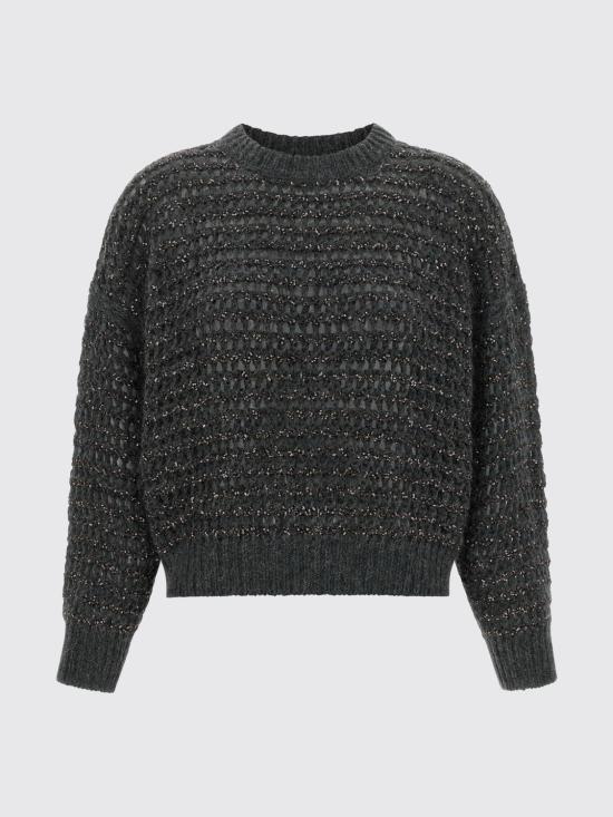 26FW 브루넬로 쿠치넬리 스웨터 MGO378800 CUC63 Grey - BRUNELLO CUCINELLI