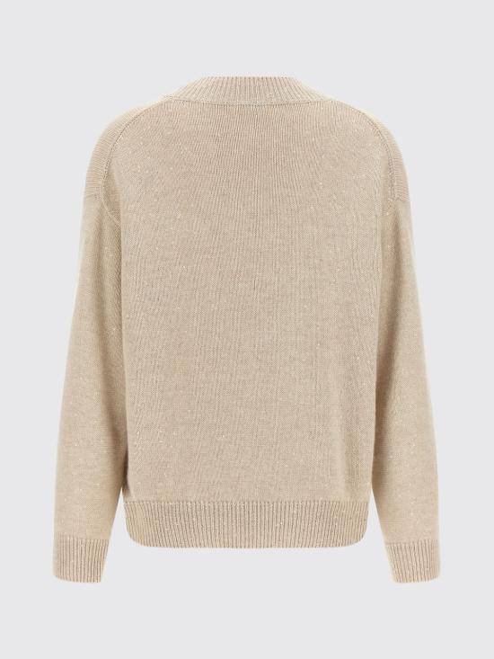 26FW 브루넬로 쿠치넬리 스웨터 M73540802 C9731 Beige - BRUNELLO CUCINELLI