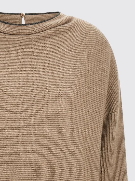 26FW 브루넬로 쿠치넬리 미디 원피스 M16245A94 C077 Beige - BRUNELLO CUCINELLI