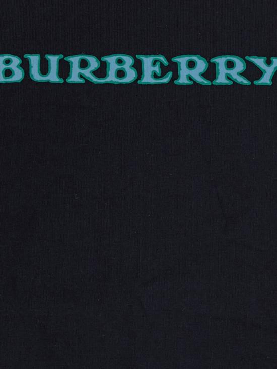 26FW 버버리 반팔 티셔츠 8128068 Black - BURBERRY