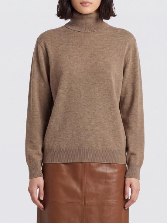 26FW 브루넬로 쿠치넬리 스웨터 M12150103P C077 Beige