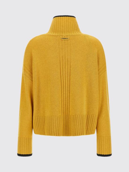 26FW 핑코 스웨터 105446A3G1 H61 Yellow - PINKO