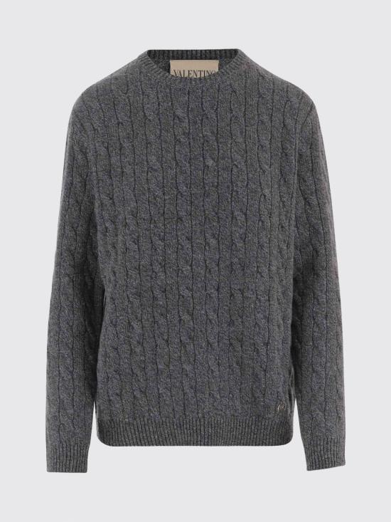 26FW 발렌티노 가라바니 스웨터 KC75DADH 081 Grey - VALENTINO GARAVANI