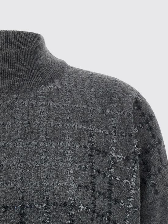 26FW 브루넬로 쿠치넬리 터틀넥 M12246004P C079 Grey - BRUNELLO CUCINELLI