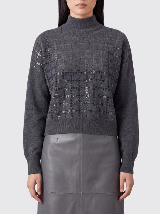 26FW 브루넬로 쿠치넬리 터틀넥 M12246004P C079 Grey