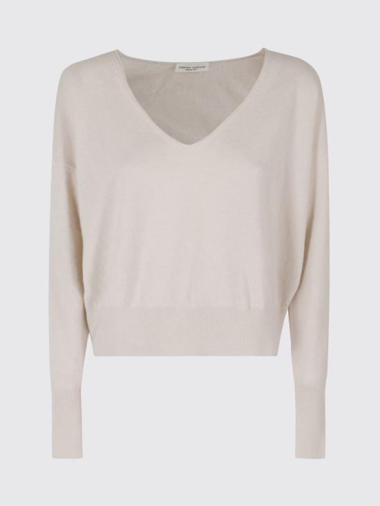26FW 로베르토 콜리나 스웨터 263FXB40002 MERINGA Yellow Cream - ROBERTO COLLINA