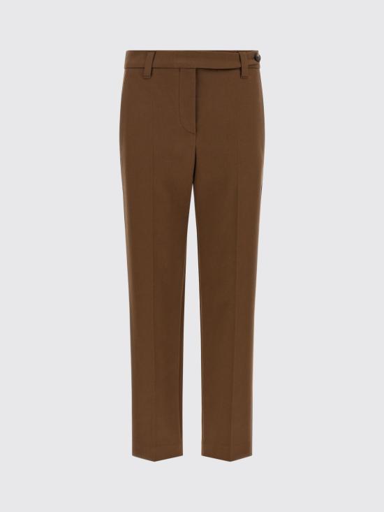 26FW 브루넬로 쿠치넬리 스트레이트 팬츠 MP126P8703 C9812 Brown - BRUNELLO CUCINELLI