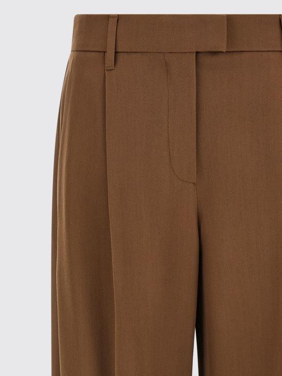 26FW 브루넬로 쿠치넬리 스트레이트 팬츠 MP548P8884 C832 Brown - BRUNELLO CUCINELLI