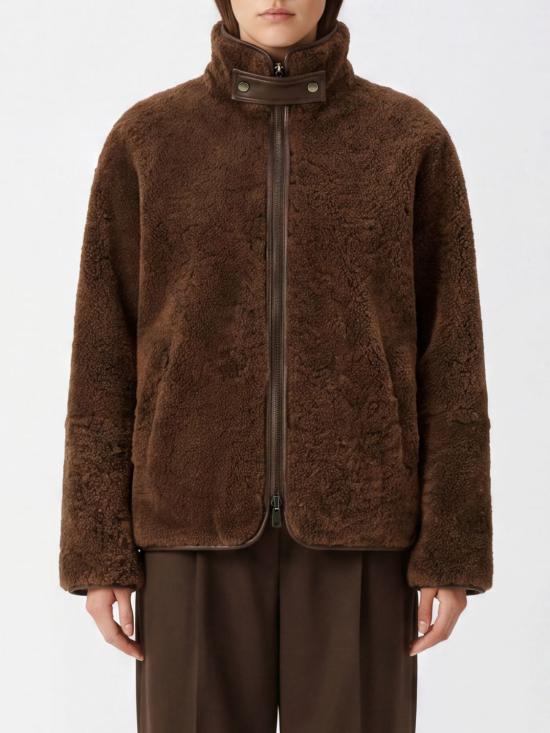 26FW 브루넬로 쿠치넬리 코트 MPMBP7225 C9806 Brown