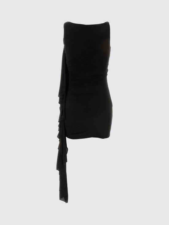 26FW 알렉산더 왕 숏 원피스 1CC3266047 001 Black - ALEXANDER WANG