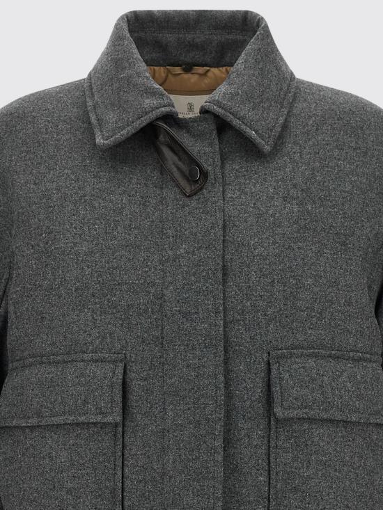 26FW 브루넬로 쿠치넬리 코트 MB1623800 C032 Grey - BRUNELLO CUCINELLI