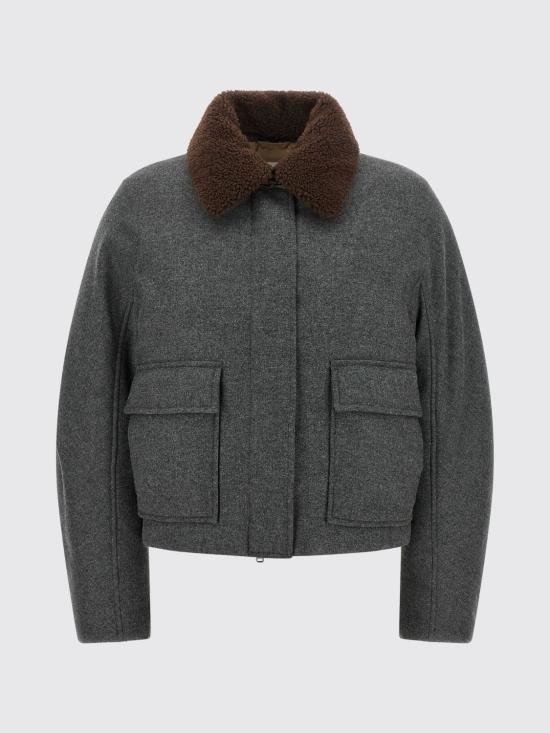 26FW 브루넬로 쿠치넬리 코트 MB1623800 C032 Grey - BRUNELLO CUCINELLI