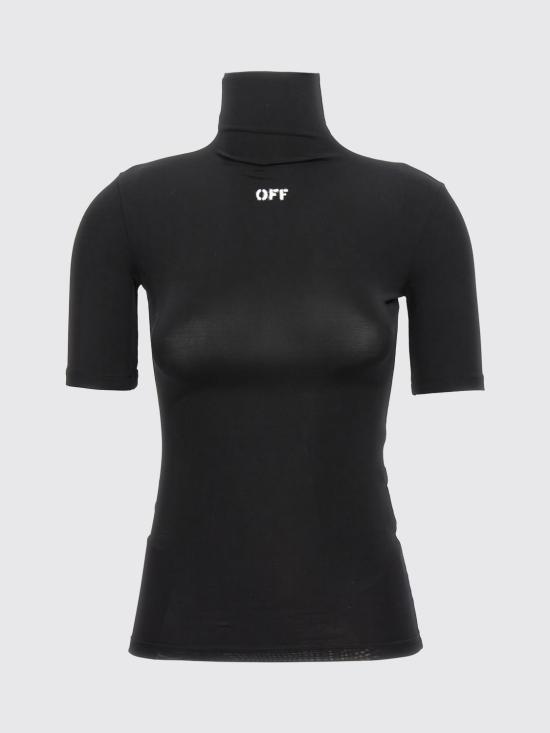 26FW 오프화이트 탑 2FA00629T W003 Black - OFF WHITE