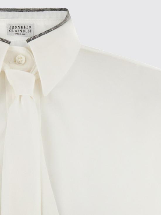 26FW 브루넬로 쿠치넬리 셔츠 MP993M3A26 C600 White - BRUNELLO CUCINELLI