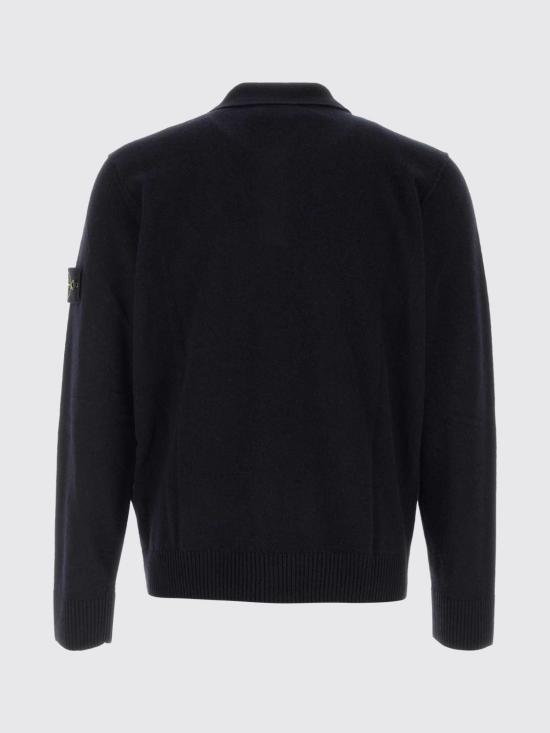 26FW 스톤 아일랜드 와펜 패치 니트 5100018S00B4 V0020 Navy - STONE ISLAND