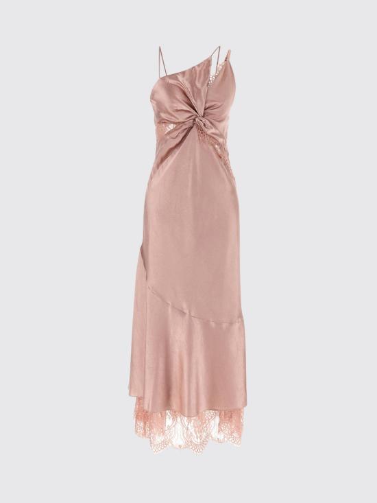 26FW 핑코 롱 원피스 107543A3GA P04 Pink - PINKO