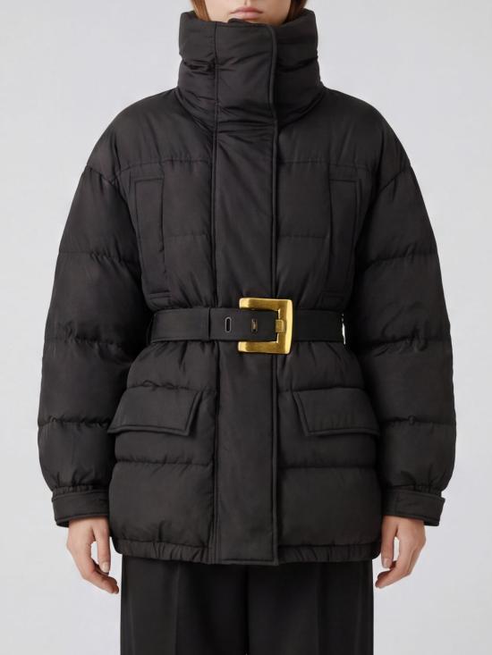 26FW 발망 패딩 HF1TQ040XK09 0PA Black